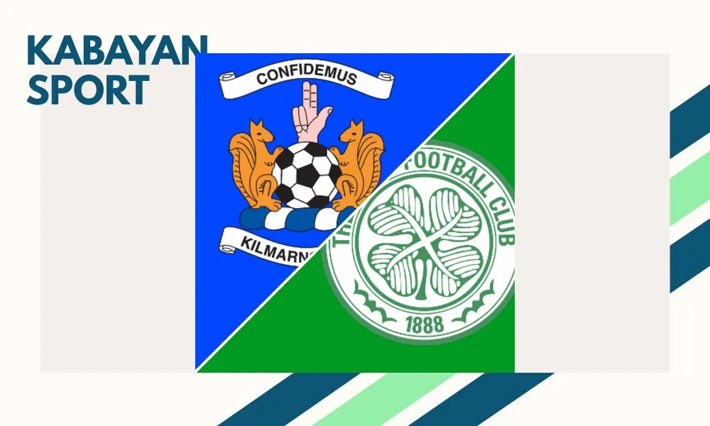 Pemain Celtic merayakan gol kemenangan telak atas Kilmarnock di The BBSP Stadium