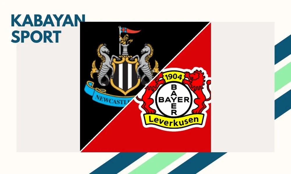 Ilustrasi pertandingan Newcastle United vs Bayer Leverkusen di St. James' Park