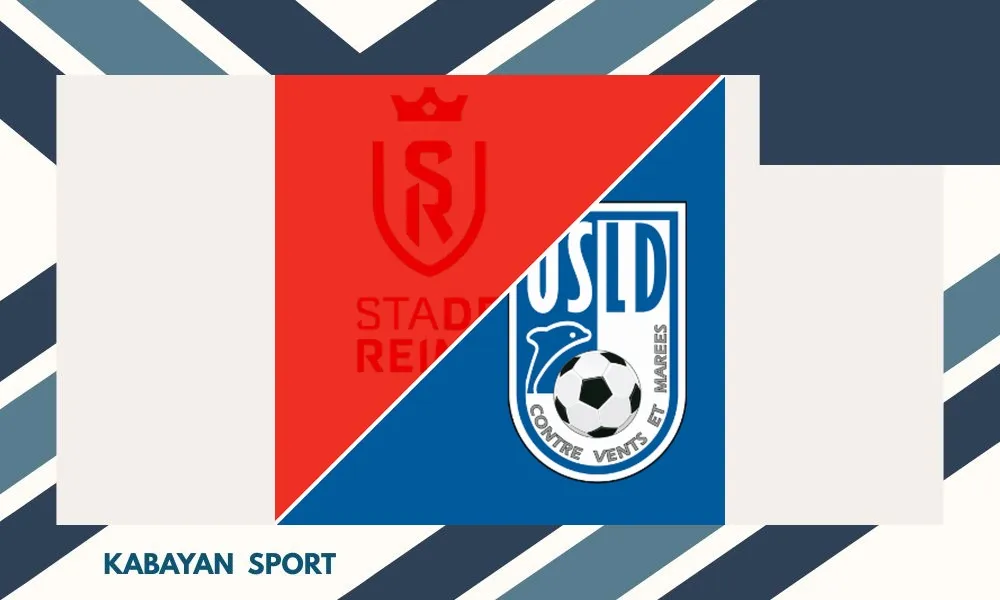 Ilustrasi pertandingan Stade de Reims vs Dunkerque di Ligue 2 di Stade Auguste Delaune