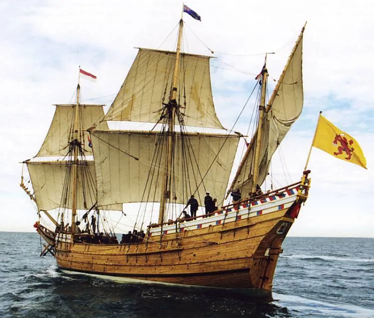 Peta historis penjelajahan maritim Eropa di pesisir benua Australia